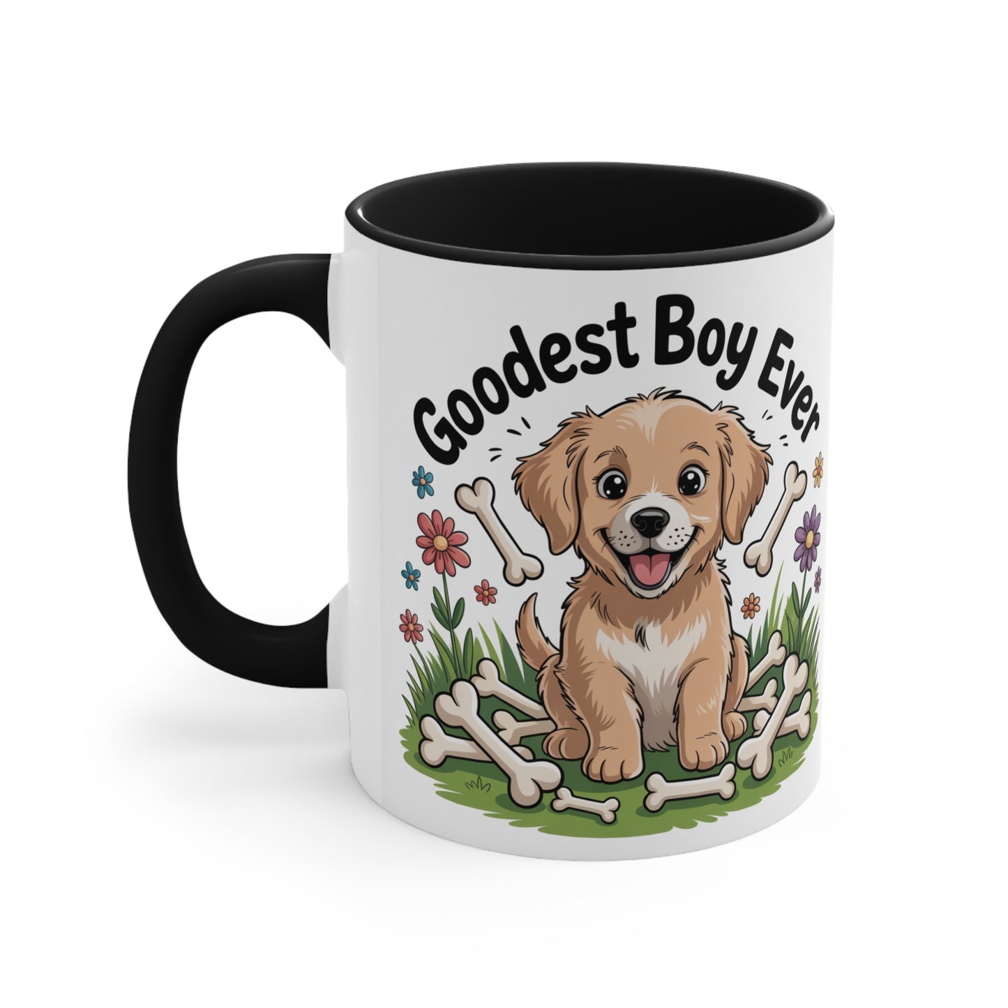 Cute Dog Lover Mug, Goodest Boy Ever Ceramic Cup, Pet Owner Gift, Dog Appreciation, Animal Lover Decor, Birthday and Holiday Present