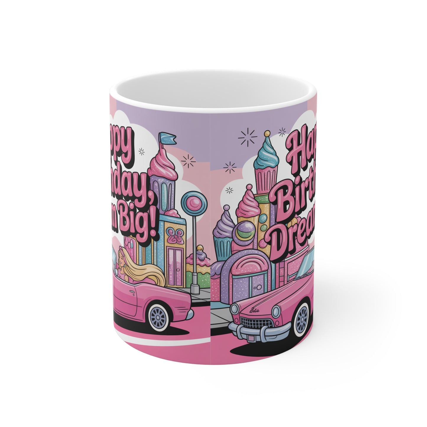 Barbie Happy Birthday Mug