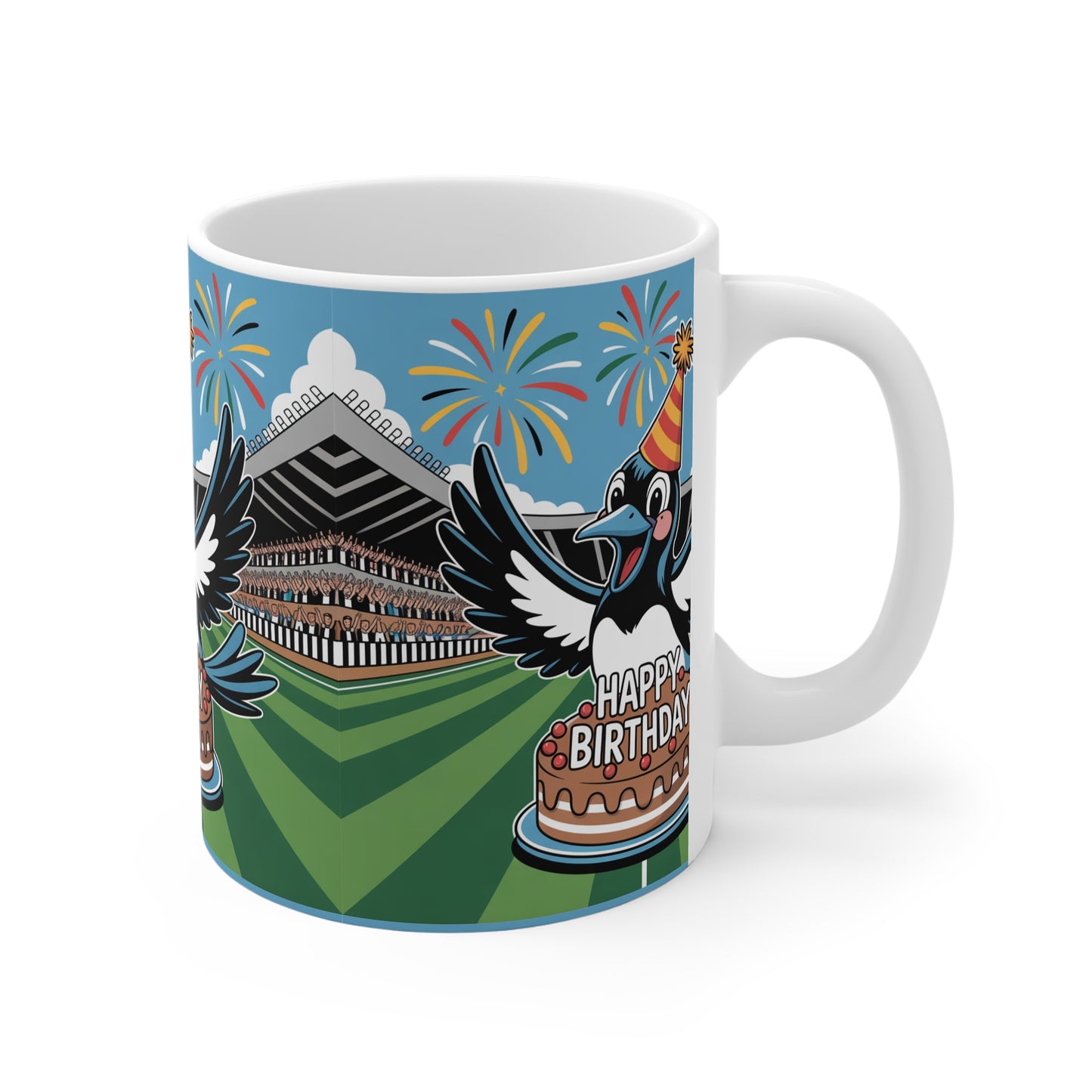 11oz White Mug