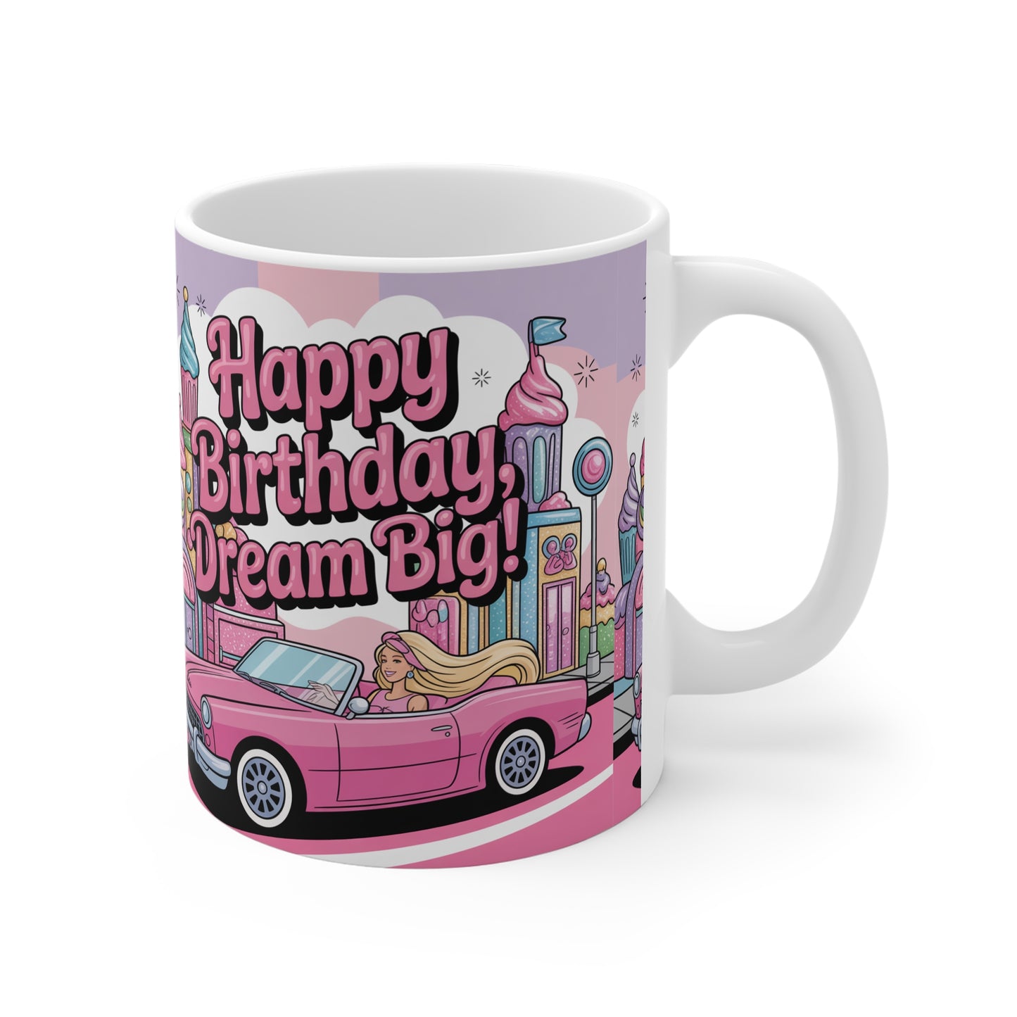 Barbie Happy Birthday Mug