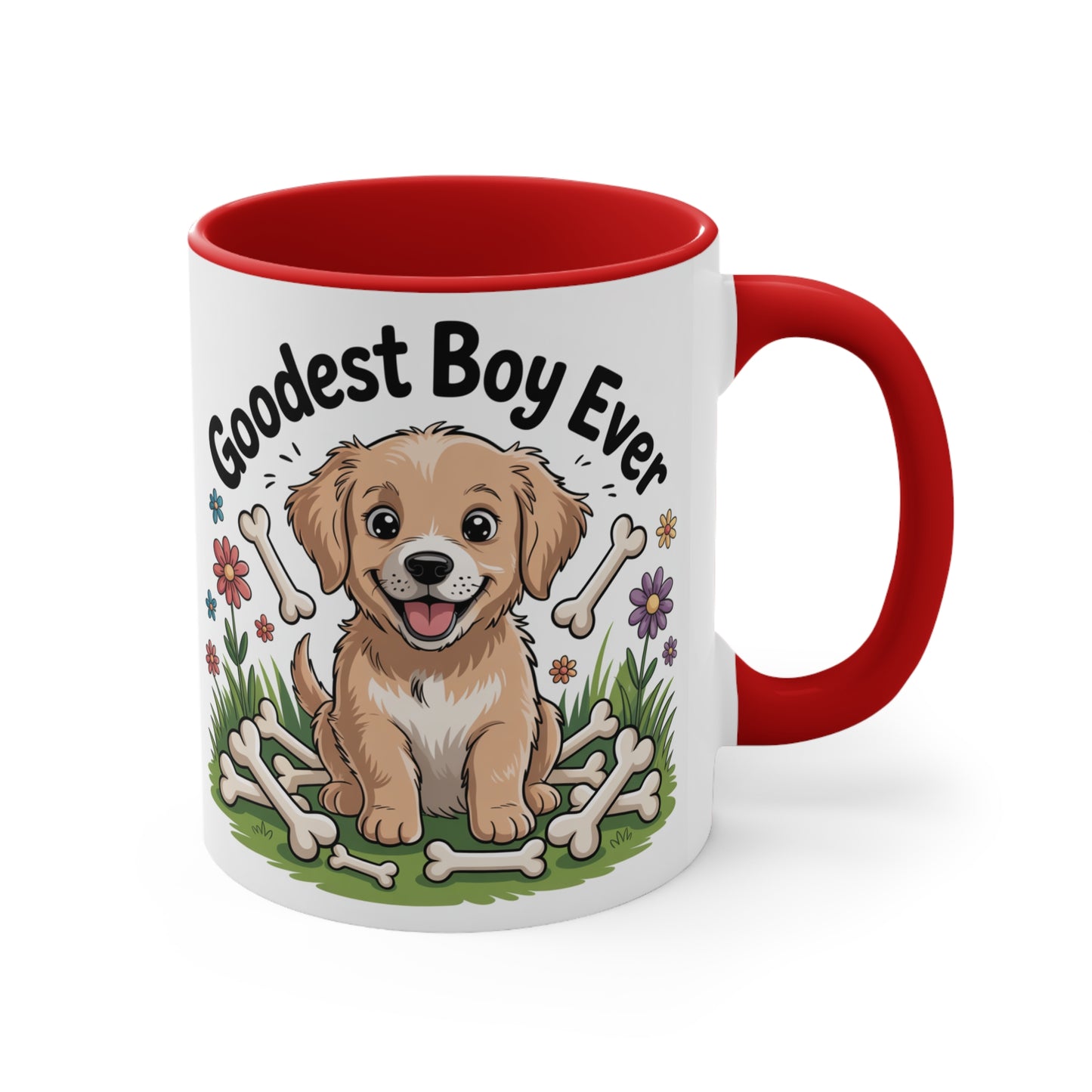 Cute Dog Lover Mug, Goodest Boy Ever Ceramic Cup, Pet Owner Gift, Dog Appreciation, Animal Lover Decor, Birthday and Holiday Present