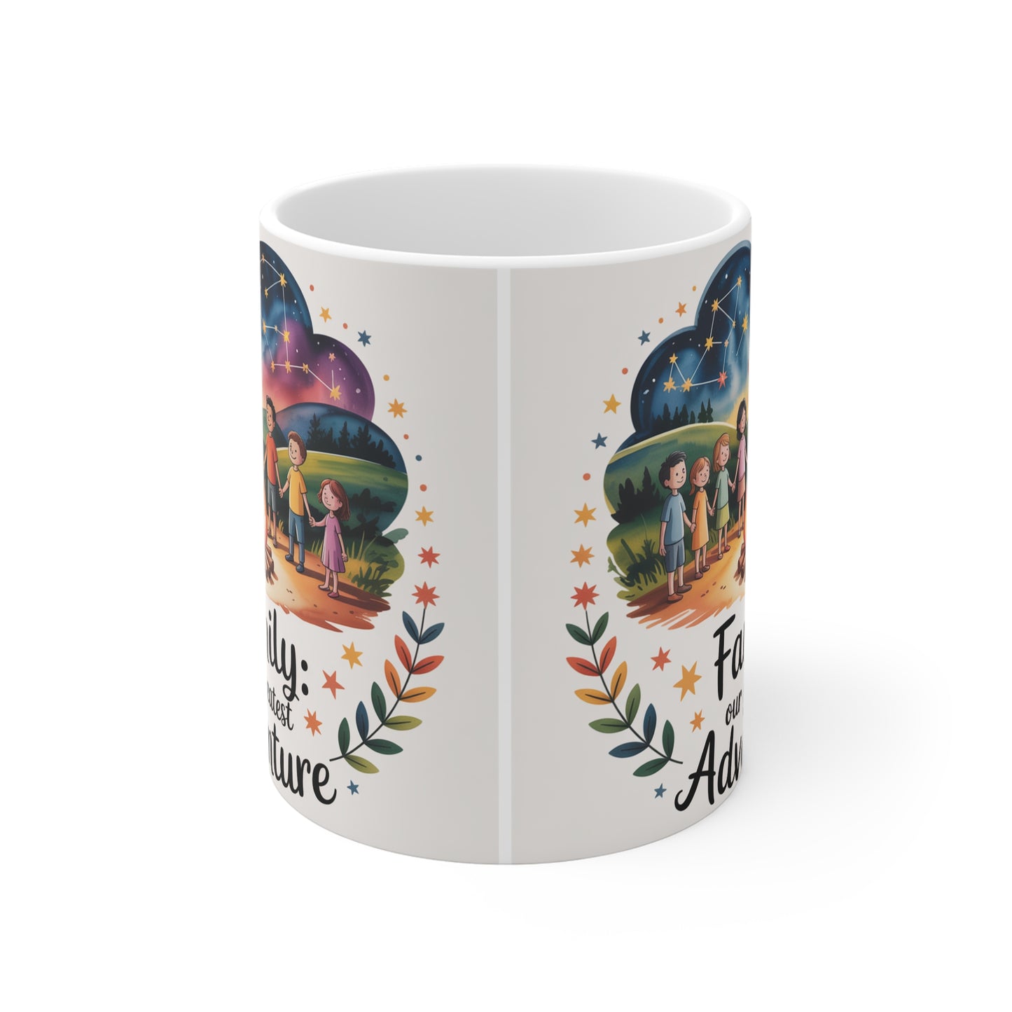 Adventure Family Mug - Heartwarming Gift for Nature Lovers, Camping, and Family Gatherings | Unique Coffee Cup, Outdoor Adventure, [...]