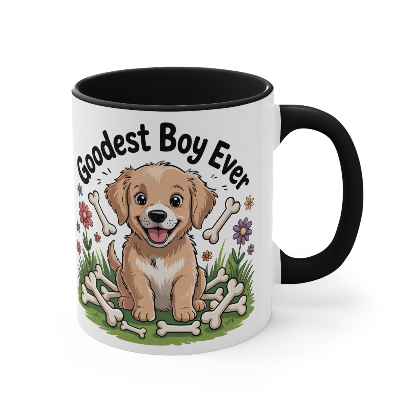 Cute Dog Lover Mug, Goodest Boy Ever Ceramic Cup, Pet Owner Gift, Dog Appreciation, Animal Lover Decor, Birthday and Holiday Present