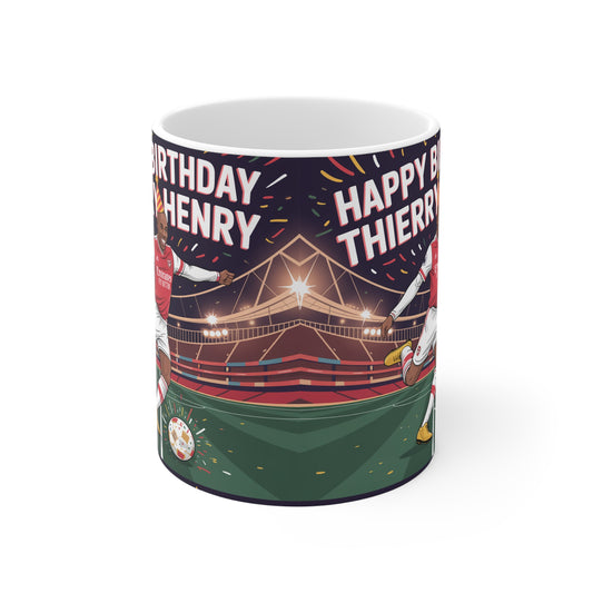 Arsenal Thierry Henry Birthday Gift Mug