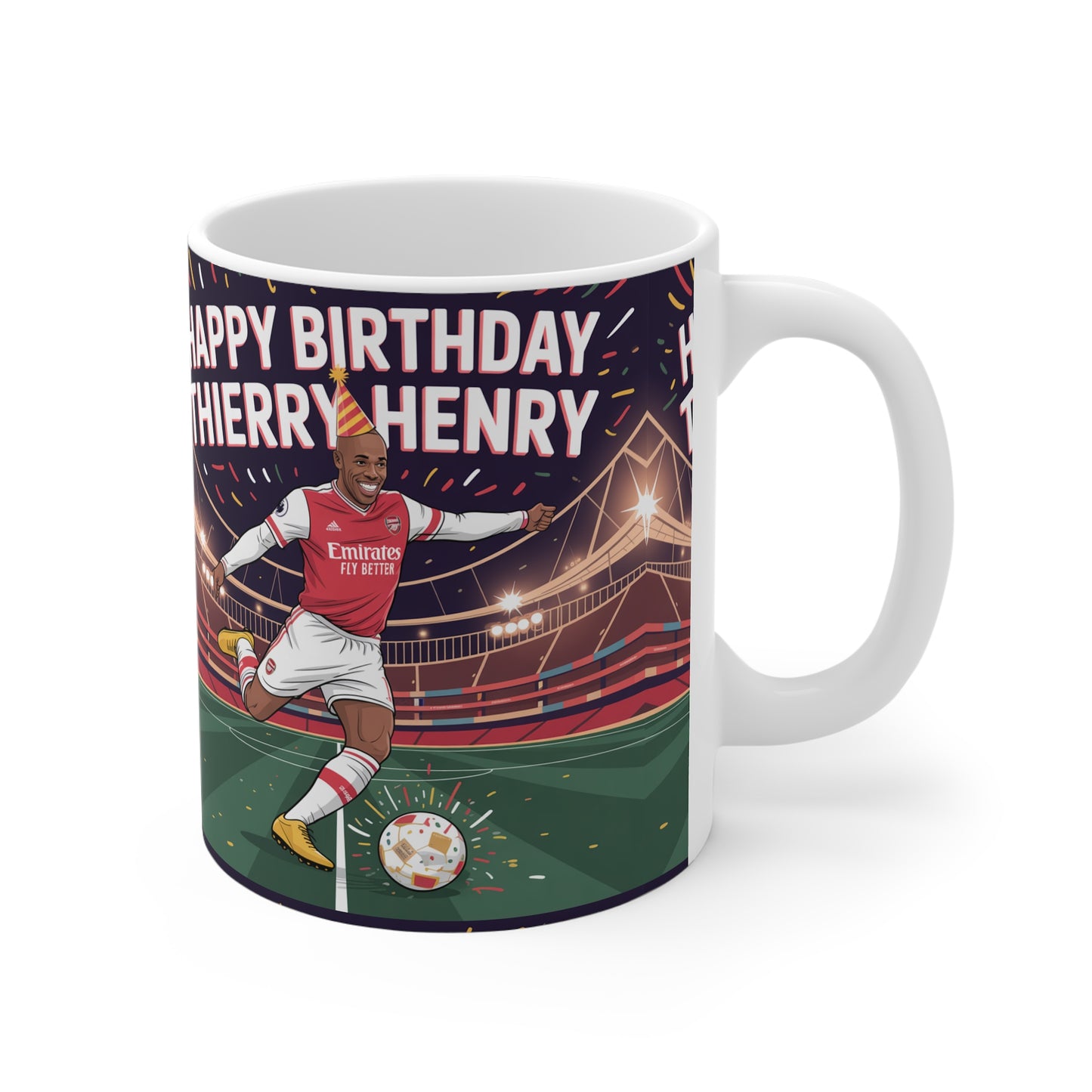 Arsenal Thierry Henry Birthday Gift Mug
