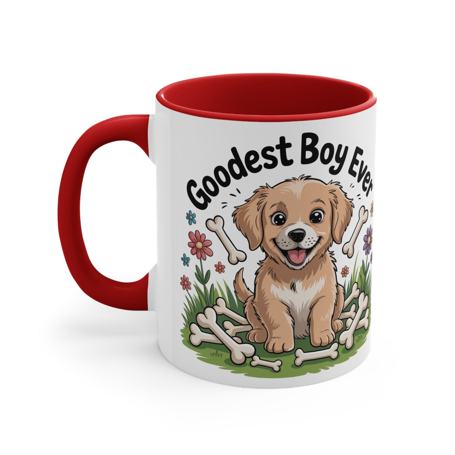 Cute Dog Lover Mug, Goodest Boy Ever Ceramic Cup, Pet Owner Gift, Dog Appreciation, Animal Lover Decor, Birthday and Holiday Present