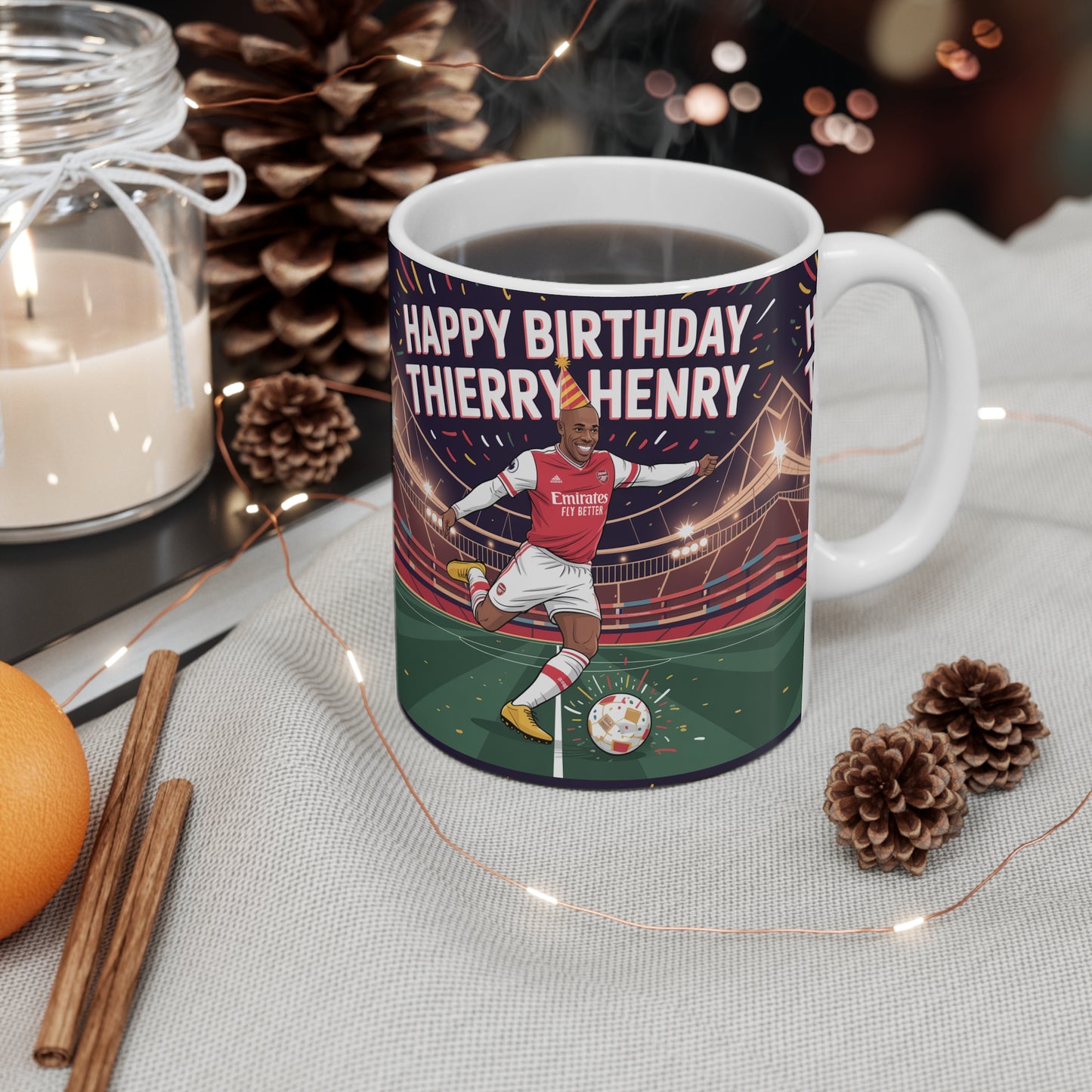 Arsenal Thierry Henry Birthday Gift Mug