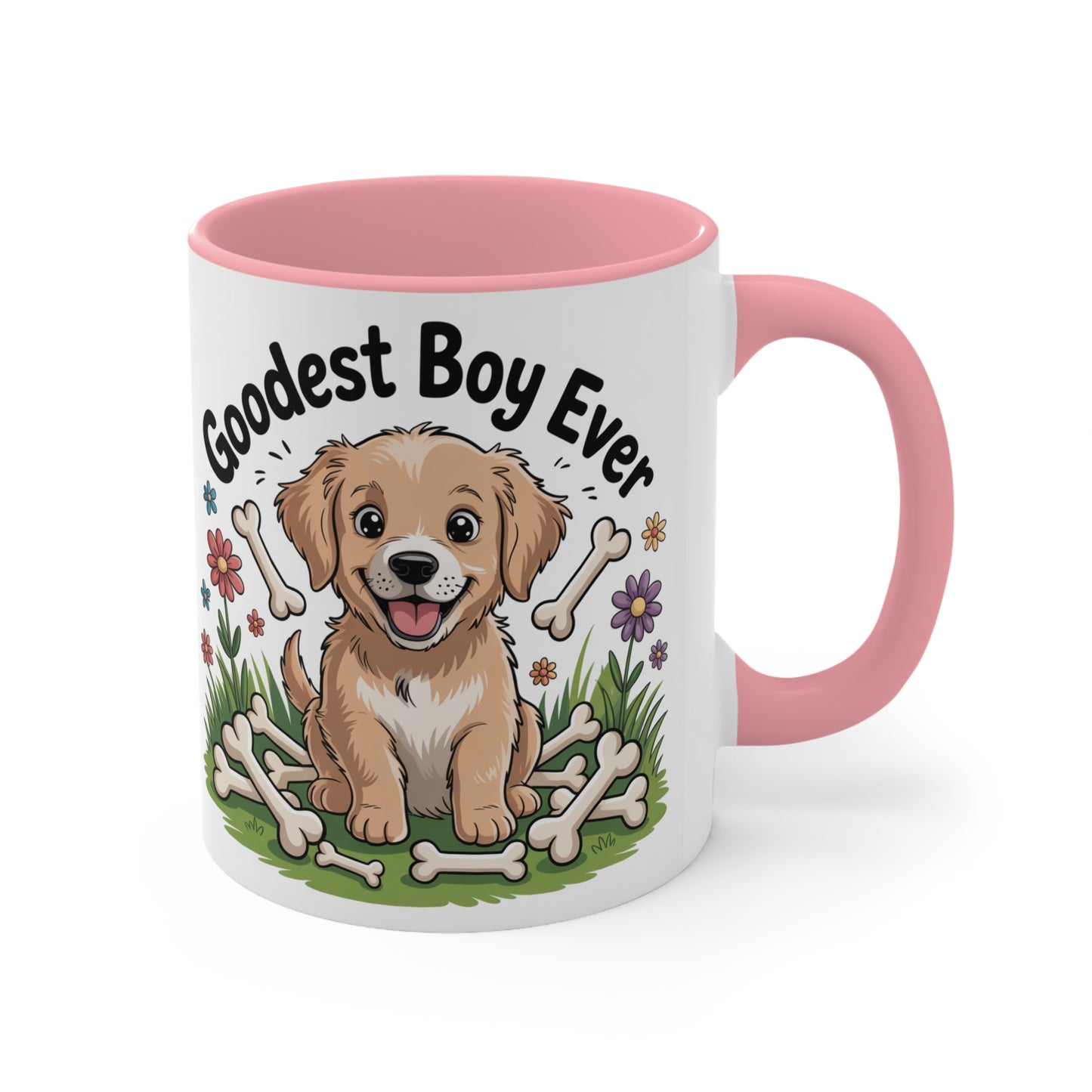 Cute Dog Lover Mug, Goodest Boy Ever Ceramic Cup, Pet Owner Gift, Dog Appreciation, Animal Lover Decor, Birthday and Holiday Present
